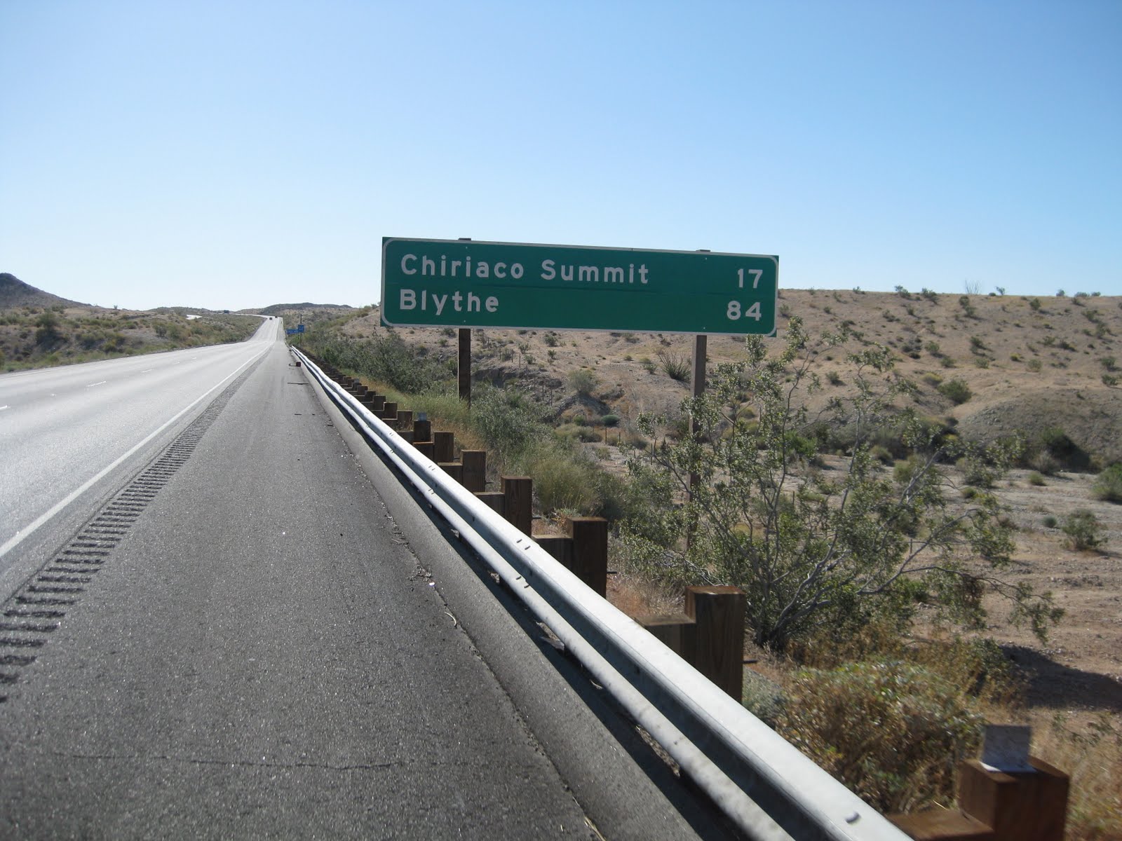 tys crossroads 2010 Indio, CA to Blythe, CA 100 miles