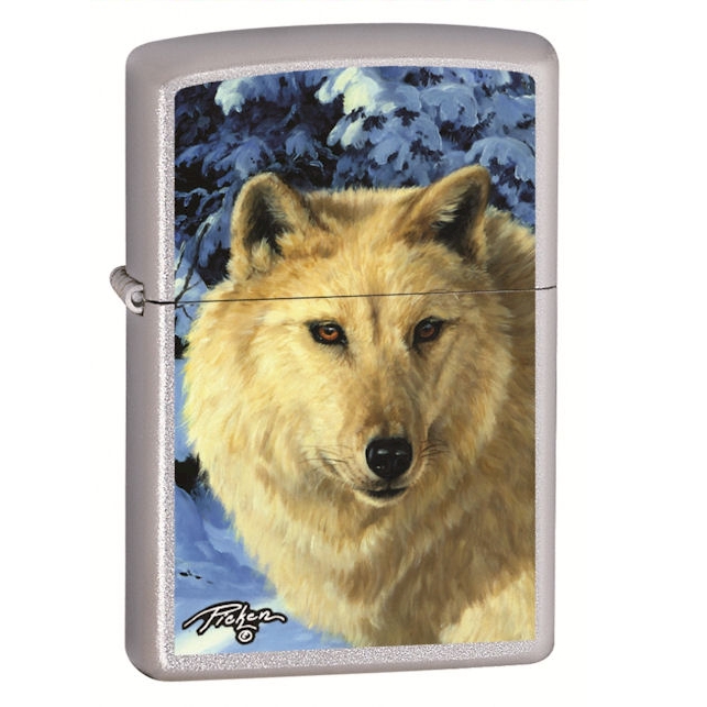 Wolf Zippo Lighter
