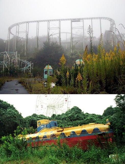 Los parques de atracciones abandonados Los parques de atracciones abandonados
