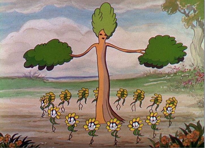 Susa Martin ARBOLES Y FLORES CORTOS DISNEY LOS MEJORES (1932)