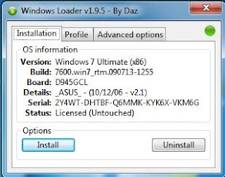 FULL Windows Loader v2 2 2 by Daz