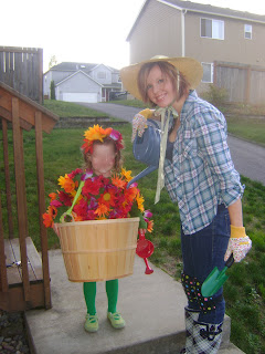Flower Pot Kids Costume 