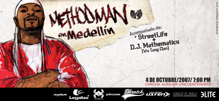 Method Man en Medellin