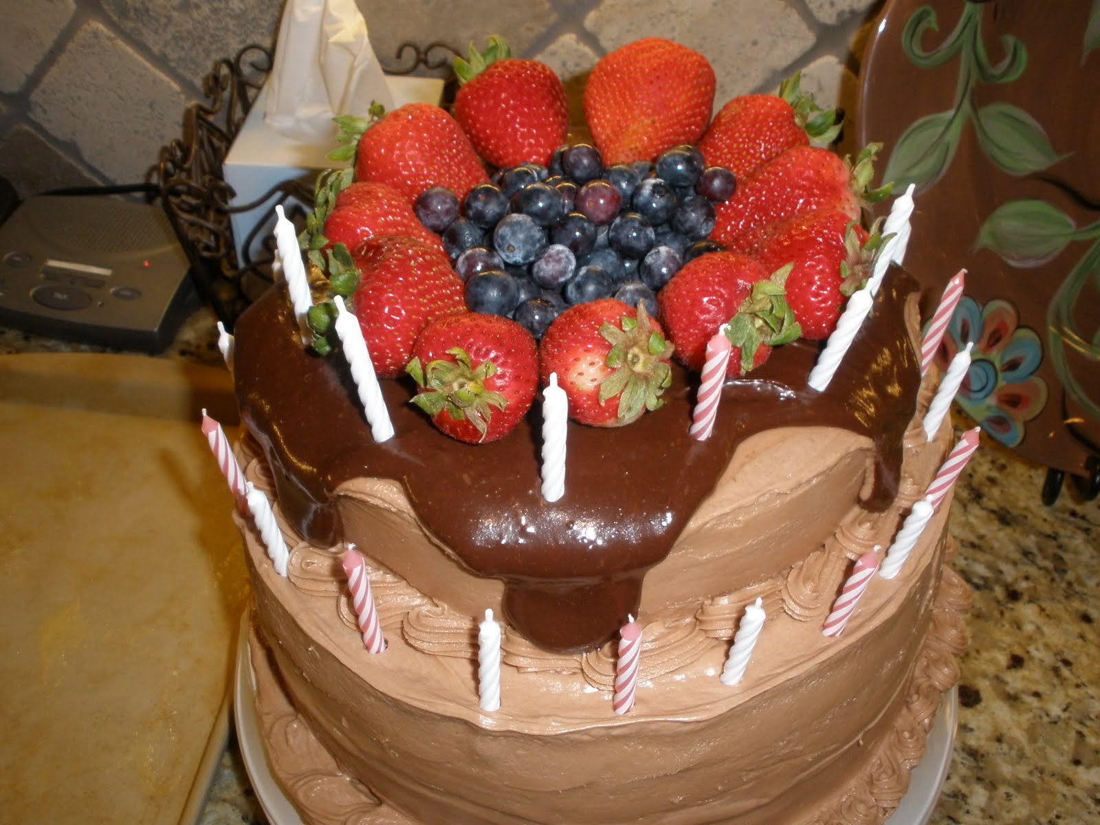 cakes with fruit