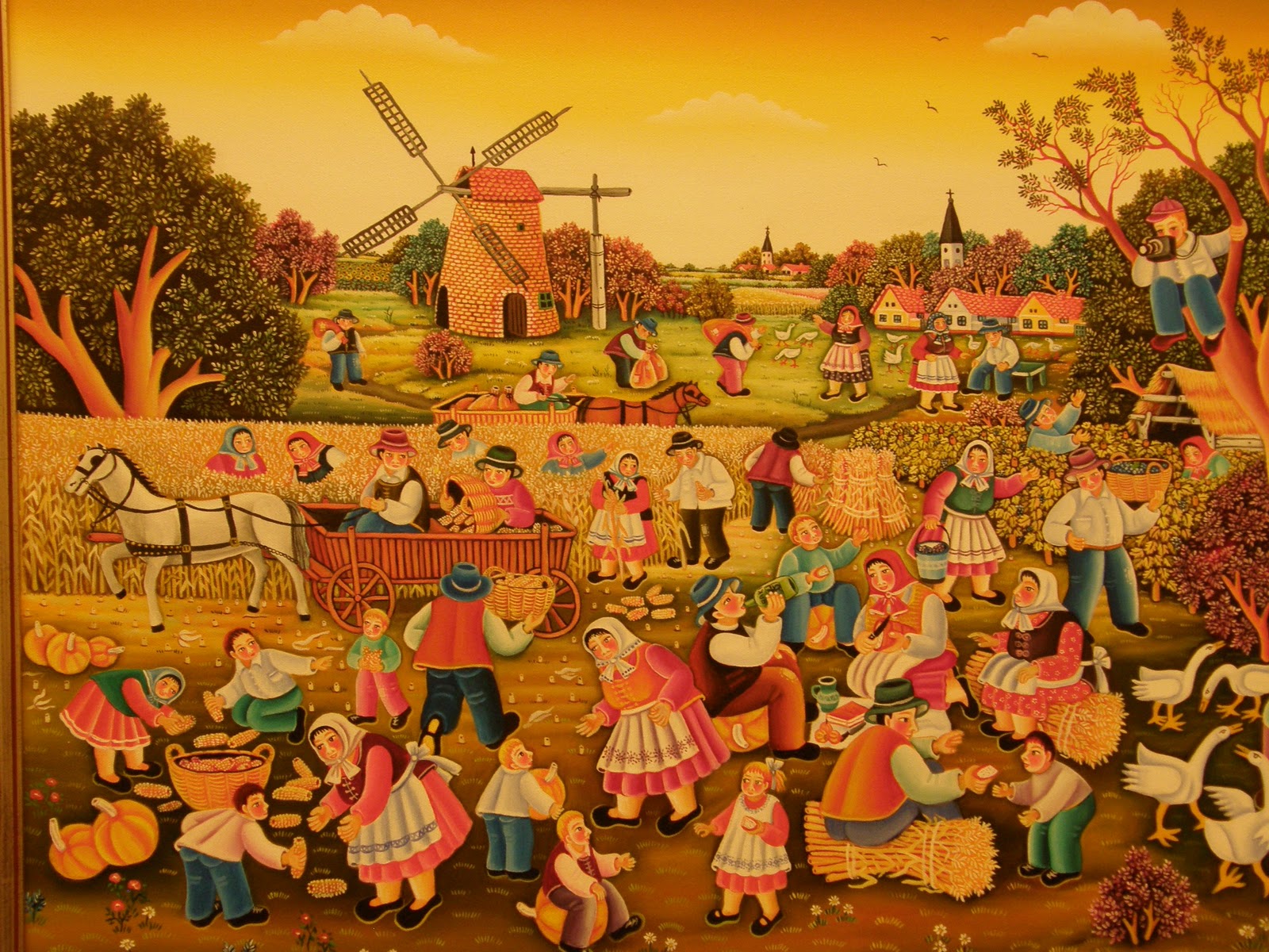 Susie in Serbia gallery of naive art Kovacica