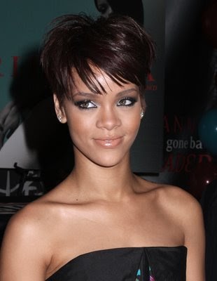 Niki Hairstyles Celebrity Rihanna Pixie Hairstyles
