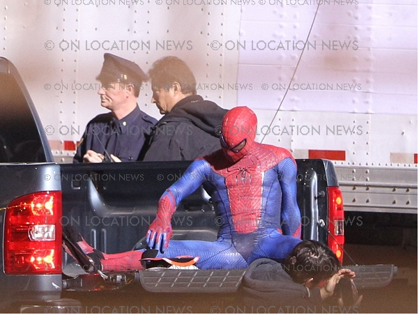 Andrew Garfield Boner Martin sheen and denis