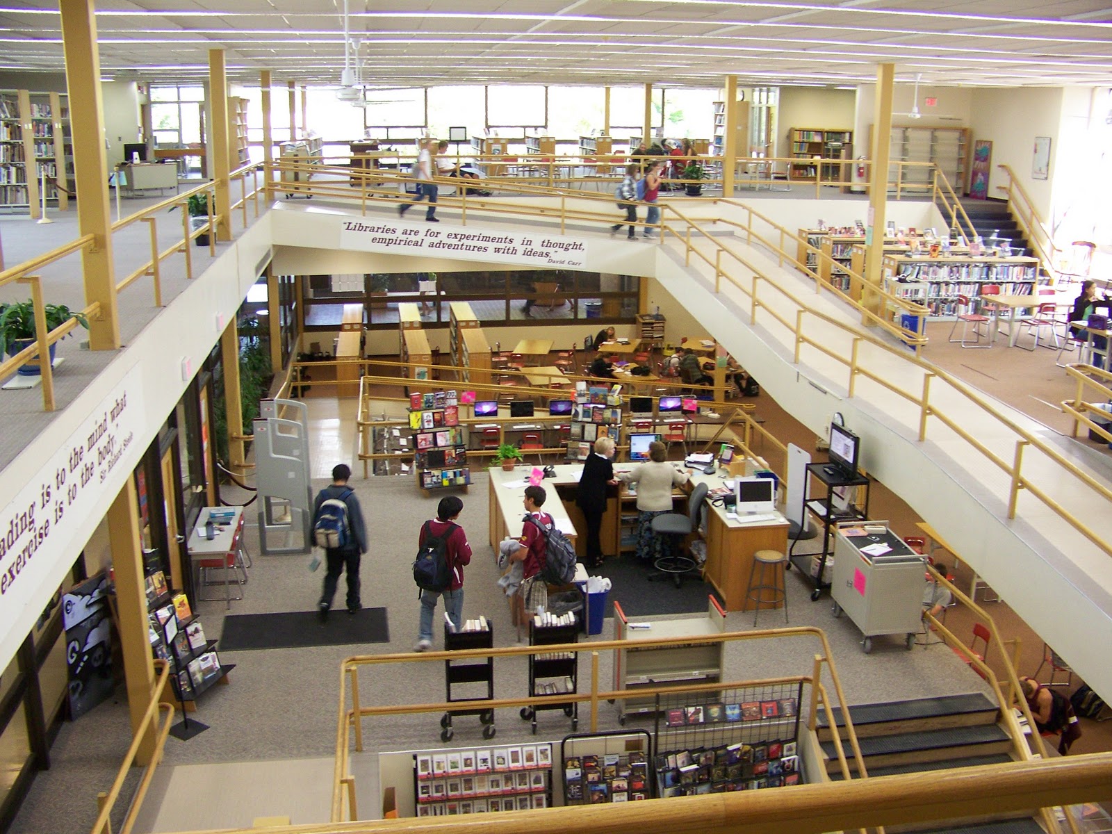 CCHS Library Learning Commons Close the library?