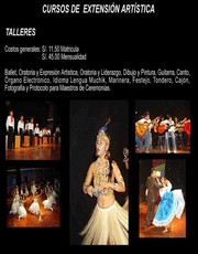 Talleres de extensión artistica (INC)