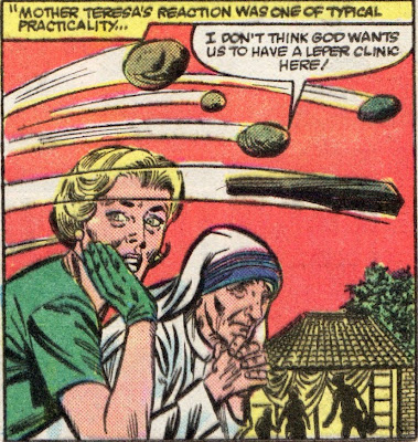 THINKS: 'All my prayers, and I still couldn't save the lepers I love.'