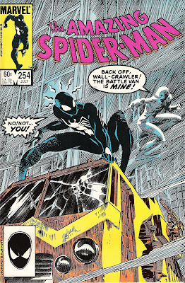 Spidey's new costume gets out-silhouetted