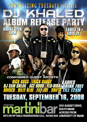album release flyer