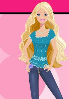 barbie caricatura