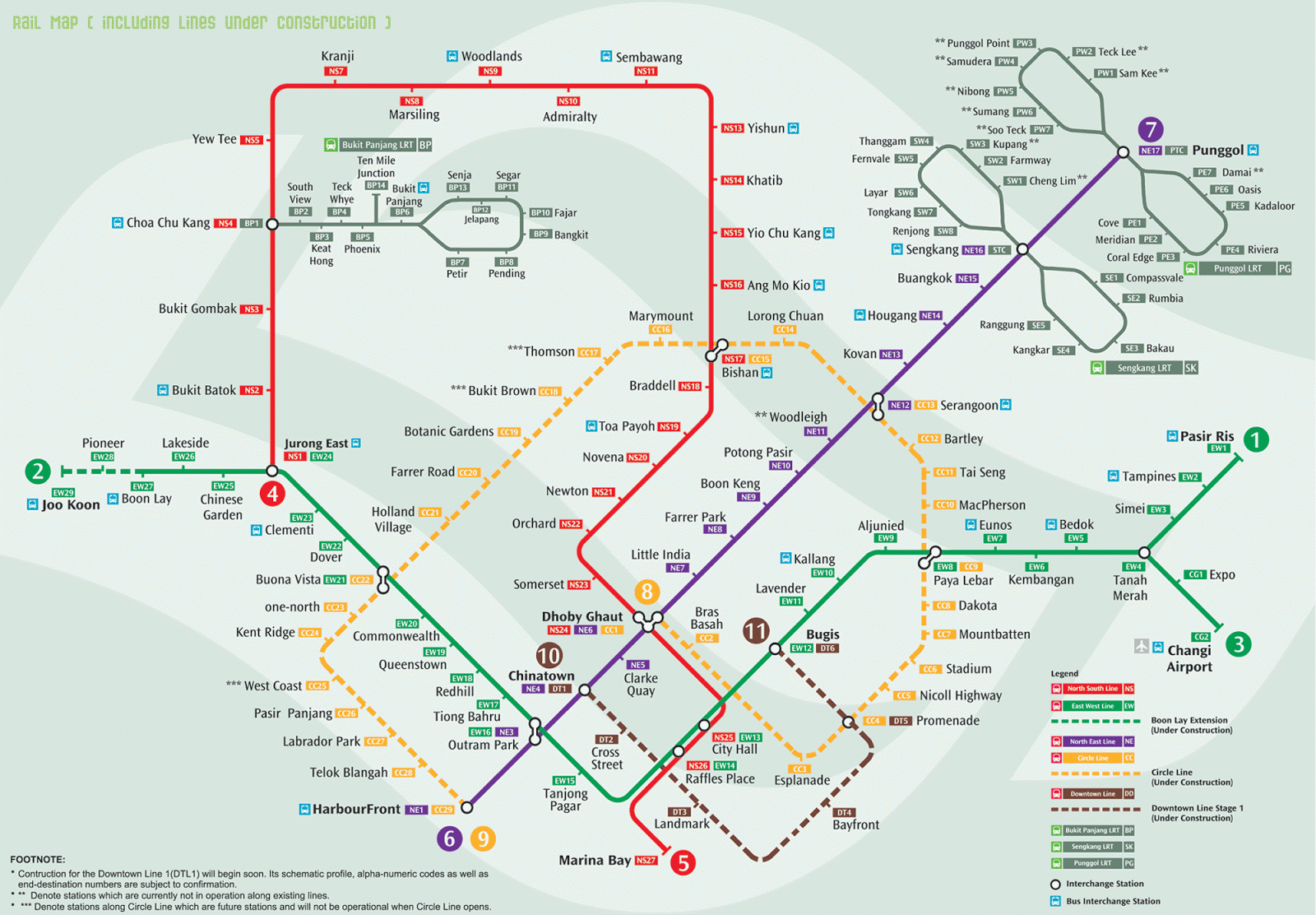 From an Engineer who is working in Singapore: Singapore MRT service