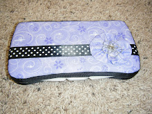 Purple Baby wipes Case