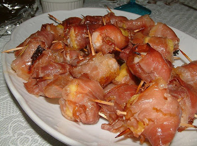 Proscuitto, crevettes et ananas  l'rable Proscuitto,+crevettes+et+ananas