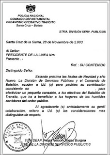 carta empresarial