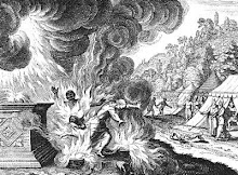 Aaron's Sons, Nadab and Abihu, Destroyed by Fire; Leviticus 10:2