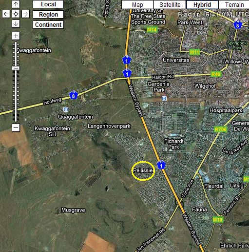 Weather Bloemfontein