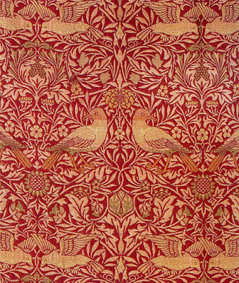 william morris work. for his pattern work and the