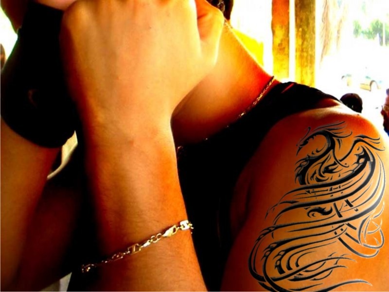 Shoulder Tattoo gypsen Shoulder Tattoo gypsen