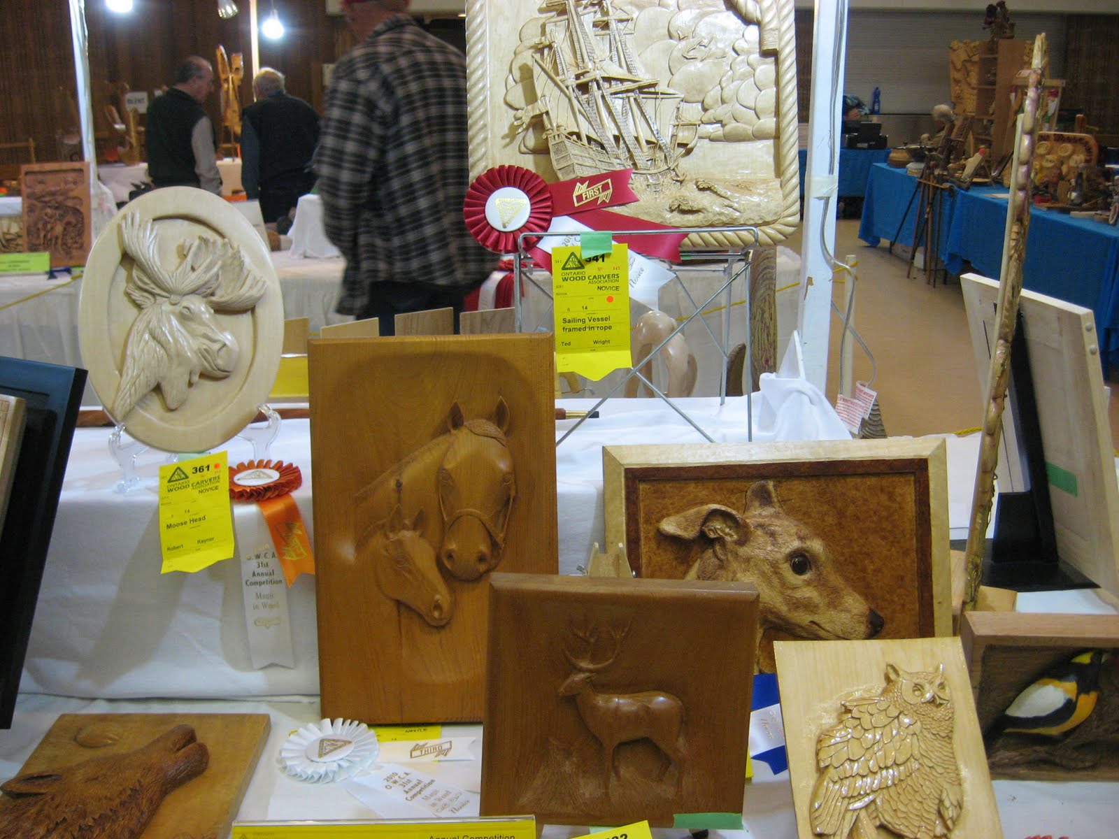 carverswoodshop: some photos of the ontario wood carving show 2010