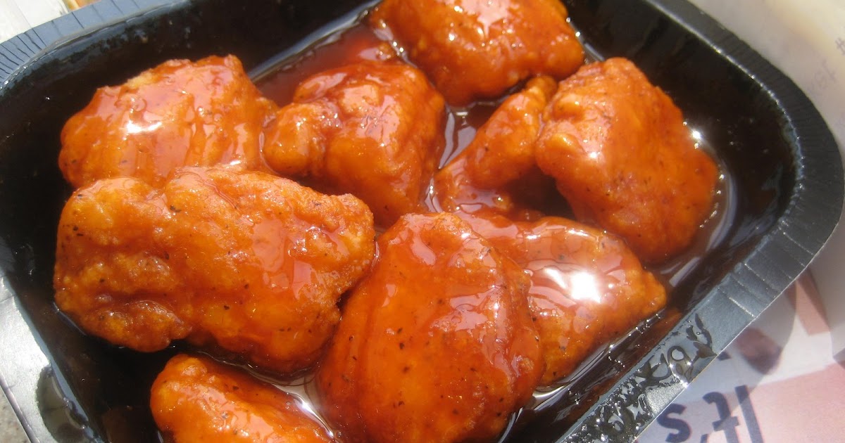 An Immovable Feast Fast Food Review Wendy's Boneless Buffalo Wings