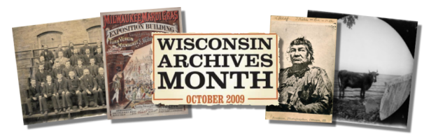 Archives Month 2009: Scrapbook Wisconsin