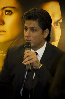 Shah Rukh Khan and Kajol at MNIK Press Conference in New York