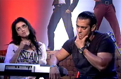 Salman Khan and Asin at London Dreams Video Conference