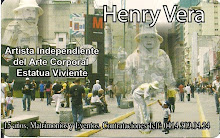Contacto de Henry Vera "Estatua Viviente"