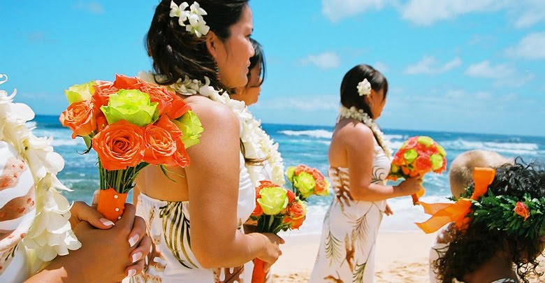 Hawaii wedding exotic tropical flowers, "Florist"