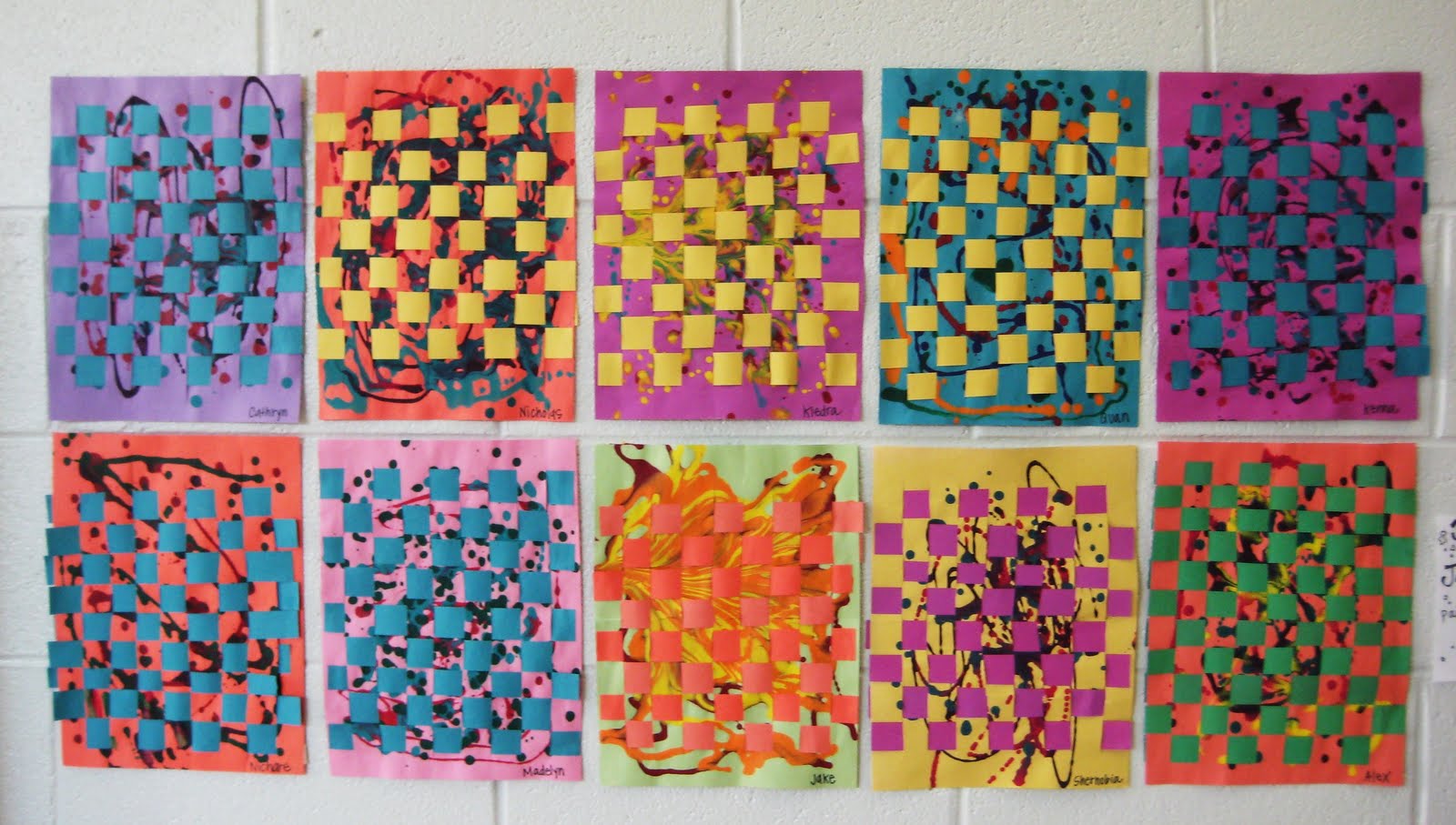 fun take on jackson pollock! Art lessons elementary, Jackson pollock