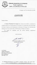 CAMARA de CONGOGI BAHIA