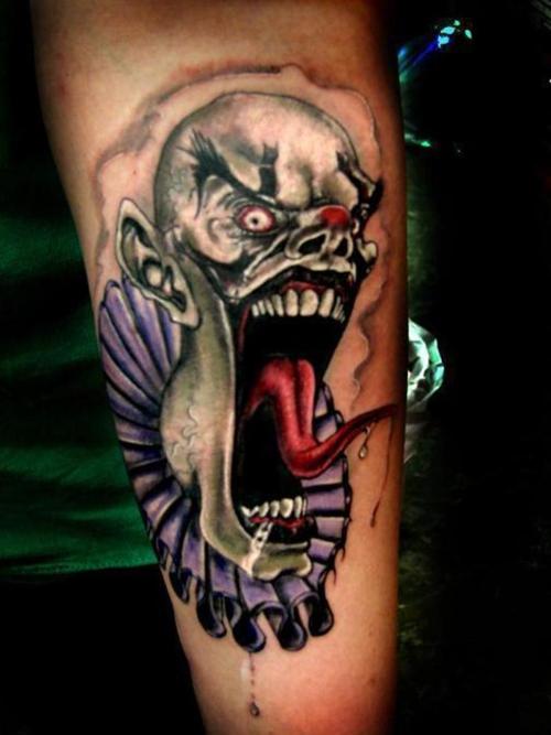 clown tattoos meaning
