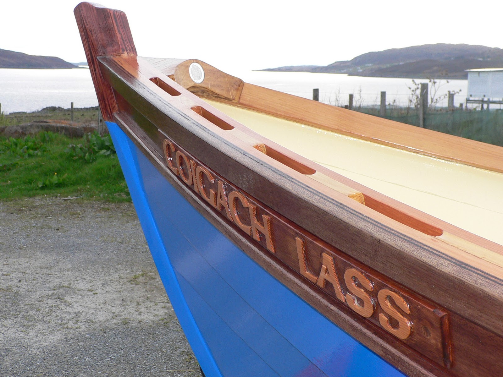 ROWING FOR PLEASURE Coigach Lass launched, wins first St Ayles Skiff race