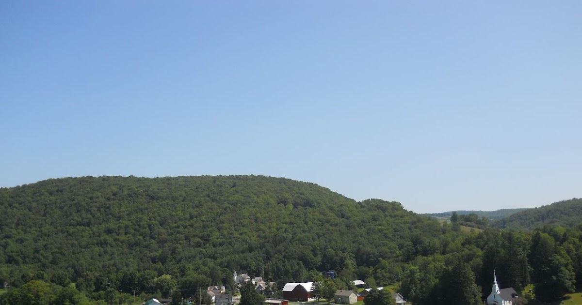 Starrucca PA View of Starrucca from Delaware and Hudson trail