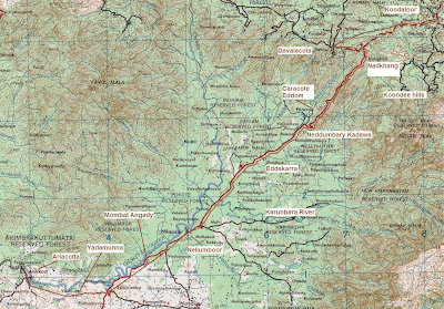 Calicut Route Map