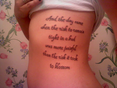 tattoo quotes for girls pictures. quote tattoos quote tattoos