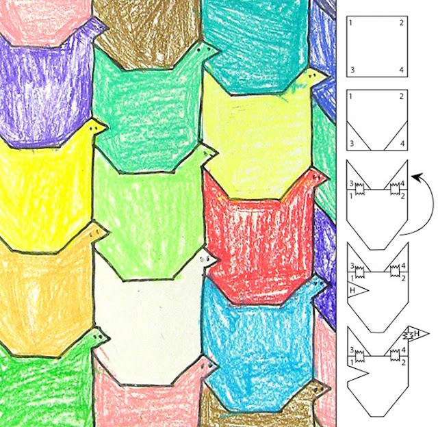 M C ESCHER: Tessellations