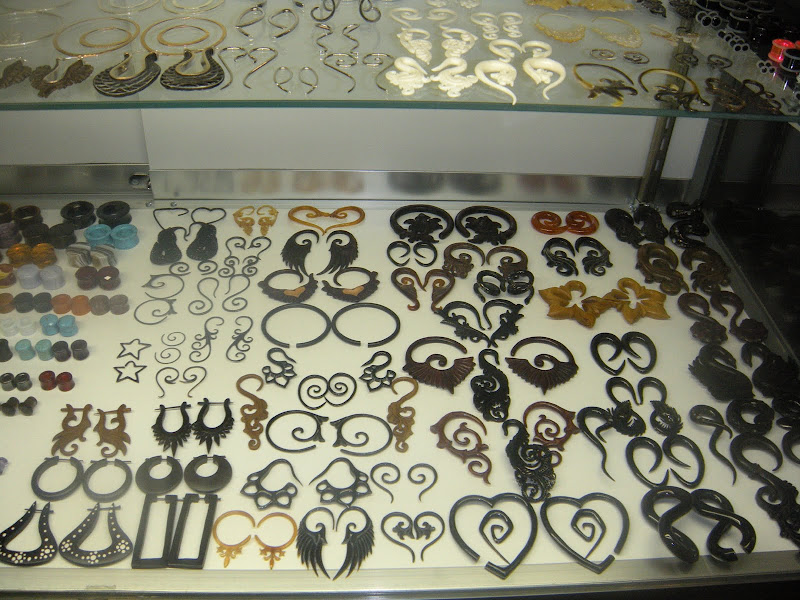 The shop is also an art gallery and showcase for local talents. Hey title=