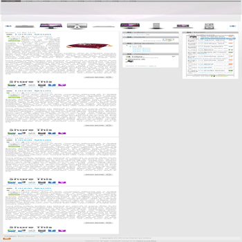 demo free blogger template Applelicious blogspot template