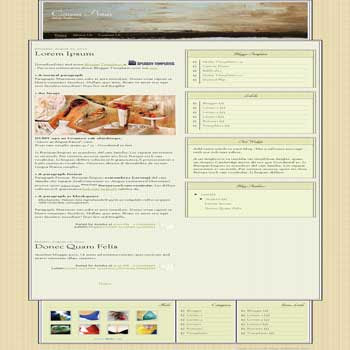 free blogger template Canvas Prints with 3 column footer blogger template
