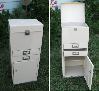 Before And After Metal Cabinet Cathe Holden