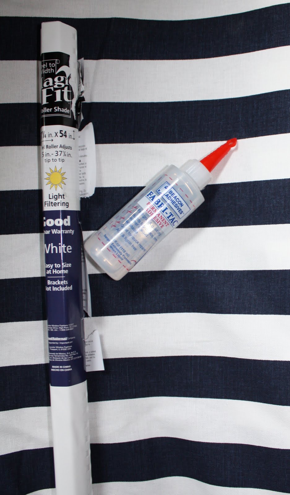 Easy (and Inexpensive) DIY Fabric Roller Shade Emily A. Clark