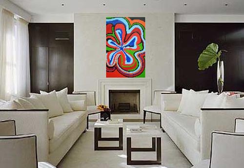 Canvas+painting+ideas+for+living+room