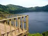 Volcán y laguna de Ipala