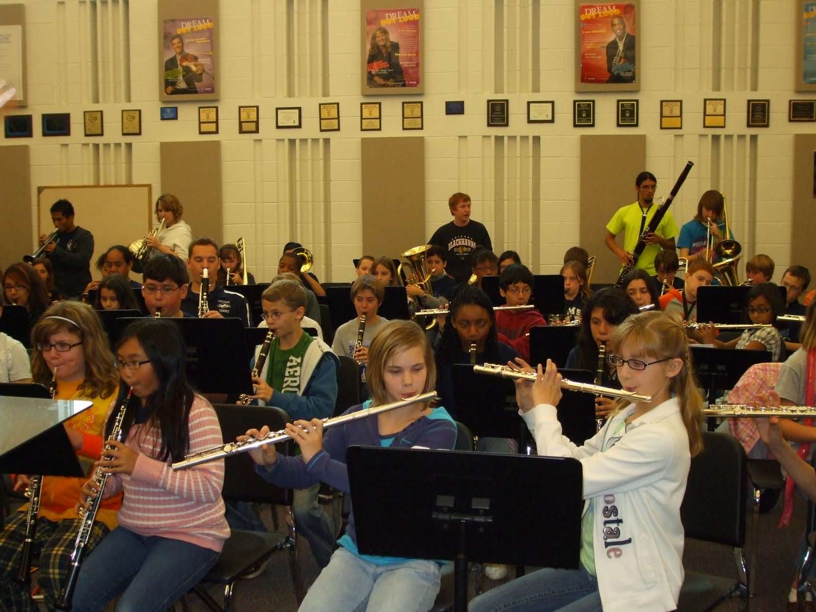 PSHS Band News Symphonic Band performs for 5th grade band students