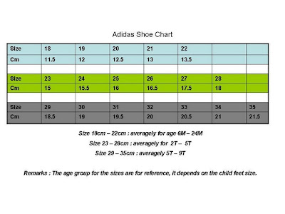 Scott Shoes Size Chart