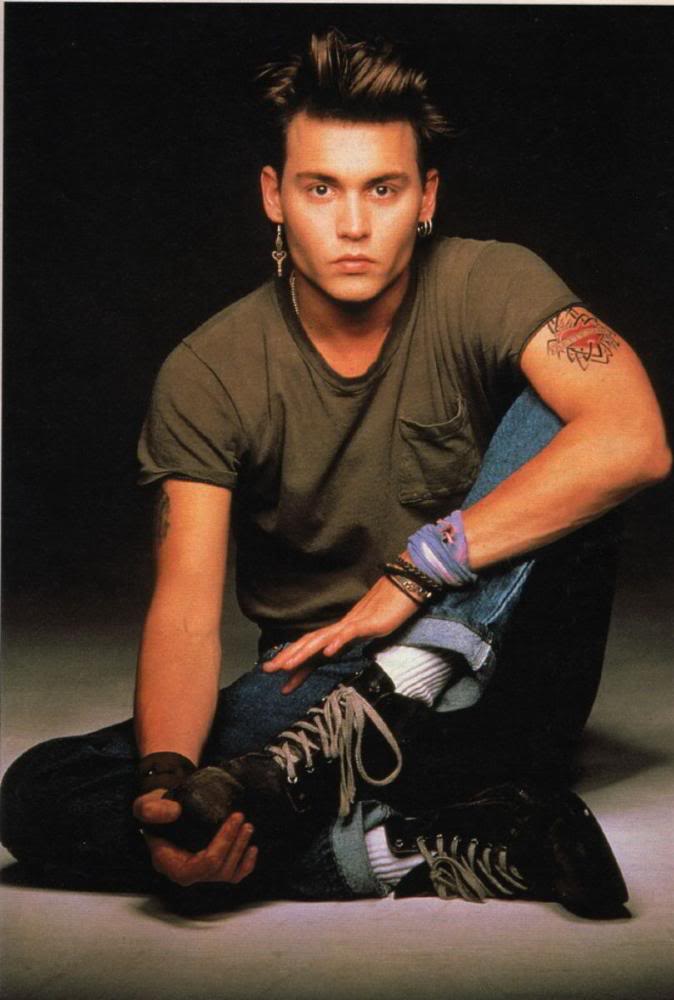 Bad Blood: young johnny depp was actually made for me Johnny Depp Iii